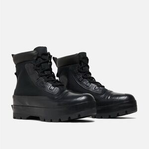 NEW AMBUSH X Chuck Taylor All Star Duck Boot High In Triple Black Size 5